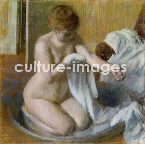 Edgar Degas, Frau im Badezuber