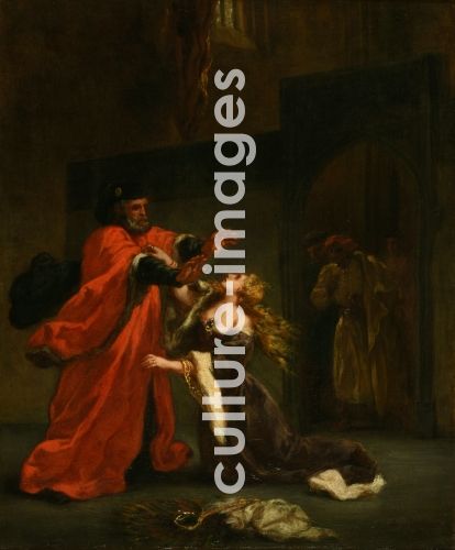 Eugène Delacroix, Desdemona wird von ihrem Vater verflucht