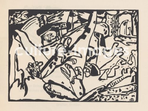 Wassily Wassiljewitsch Kandinsky, Komposition II. Aus "Klänge"