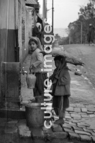 Algerien, Algier, Strassenszene. Aus der Algerien, Algier, Strassenszene. Aus der
