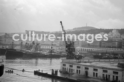 Algerien, Algier, Hafen. Aus der Algerien, Algier, Hafen. Aus der