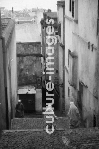 Algerien, Algier, Strassenszene. Aus der Algerien, Algier, Strassenszene. Aus der