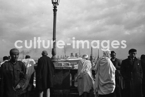 Algerien, Algier, Hafen. Aus der Algerien, Algier, Hafen. Aus der