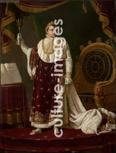 Portrait of Napoleon I in His Coronation Robes Portrait of Napoleon I in His Coronation Robes