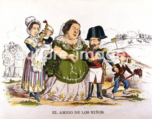 ISABEL II. NAPOLEON III ISABEL II. NAPOLEON III
