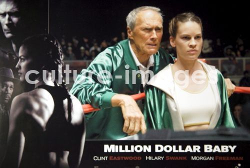 MILLION DOLLAR BABY, CLINT EASTWOOD, HILARY SWANK MILLION DOLLAR BABY, CLINT EASTWOOD, HILARY SWANK