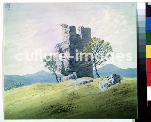 Caspar David Friedrich, Der Schloss in Teplitz