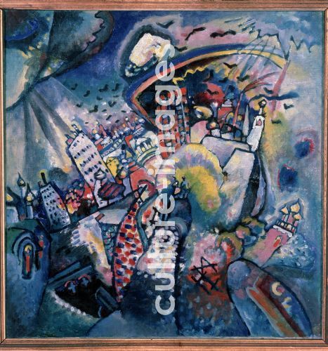 Wassily Wassiljewitsch Kandinsky, Moskau I. (Roter Platz) Wassily Wassiljewitsch Kandinsky, Moskau I. (Roter Platz)