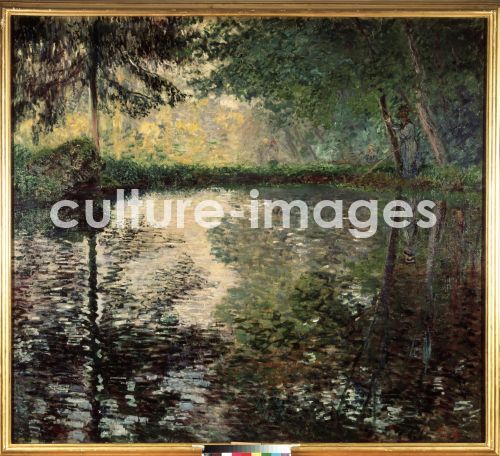 Claude Monet, Teich in Montgeron Claude Monet, Teich in Montgeron