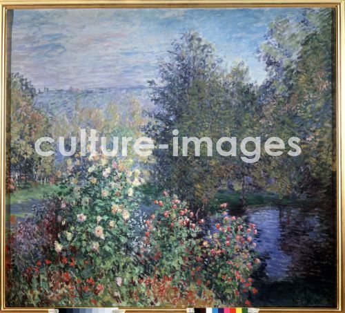Claude Monet, Gartenecke in Montgeron Claude Monet, Gartenecke in Montgeron
