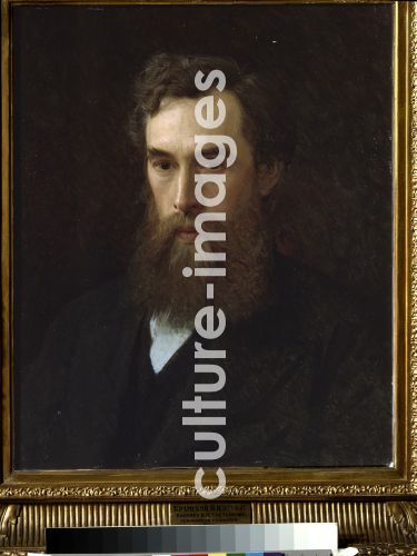 Iwan Nikolajewitsch Kramskoi, Porträt des Sammlers, Mäzenes und Gründers der Galerie Pawel Tretjakow