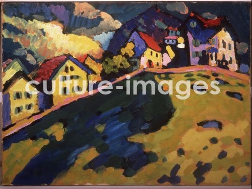 Wassily Wassiljewitsch Kandinsky, Sommerlandschaft Wassily Wassiljewitsch Kandinsky, Sommerlandschaft
