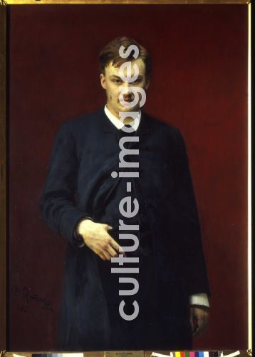 Ilja Jefimowitsch Repin, Porträt des Komponisten Alexander Glasunow