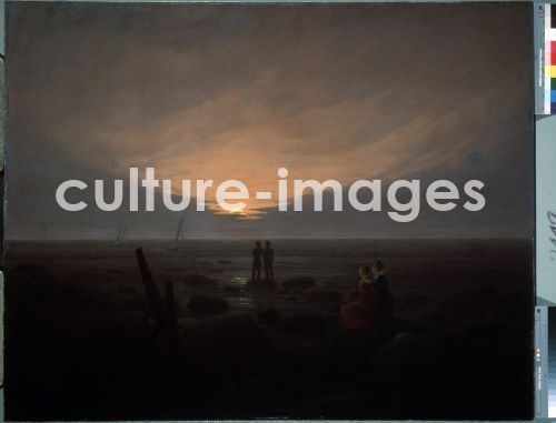 Caspar David Friedrich, Mondaufgang am Meer Caspar David Friedrich, Mondaufgang am Meer