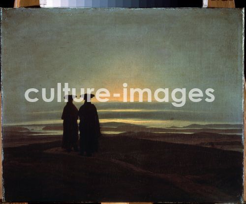 Caspar David Friedrich, Sonnenuntergang (Brüdern) Caspar David Friedrich, Sonnenuntergang (Brüdern)