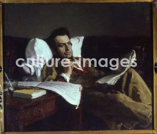 Ilja Jefimowitsch Repin, Porträt des Komponisten Michail I. Glinka