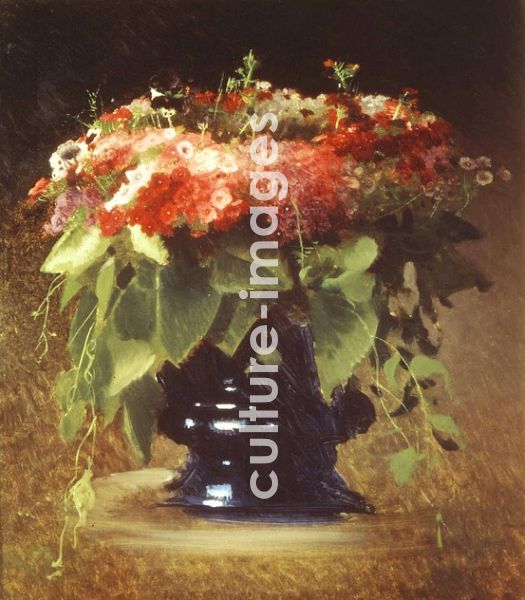 Iwan Nikolajewitsch Kramskoi, Blumenstrauß. Phloxen