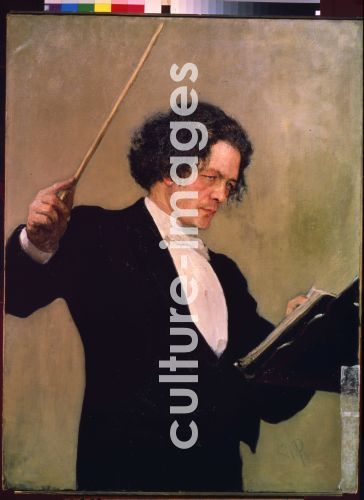Ilja Jefimowitsch Repin, Porträt des Komponisten Anton Rubinstein
