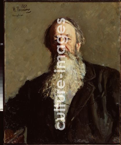 Ilja Jefimowitsch Repin, Porträt des Literaturkritikers Wladimir Stassow