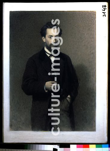 Iwan Nikolajewitsch Kramskoi, Porträt des Malers Michail K. Klodt (1832-1902) Iwan Nikolajewitsch Kramskoi, Porträt des Malers Michail K. Klodt (1832-1902)