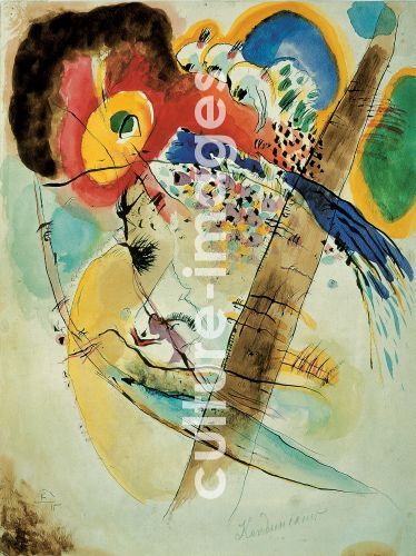 Wassily Wassiljewitsch Kandinsky, Exotische Vögel Wassily Wassiljewitsch Kandinsky, Exotische Vögel