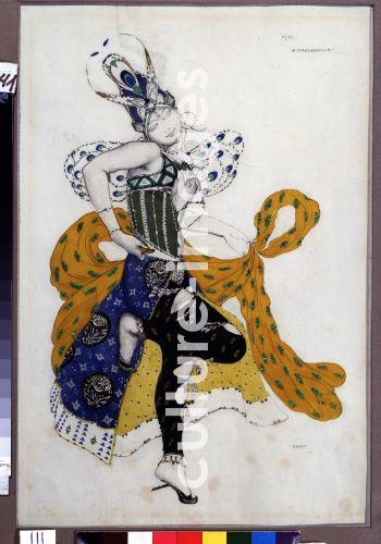 Léon Bakst, Péri. Kostümentwurf zum Ballett La Péri von P. Ducas, Bakst, Léon (1866-1924)