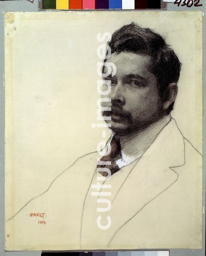 Léon Bakst, Porträt des Malers Konstantin Somow (1869-1939), Bakst, Léon (1866-1924)