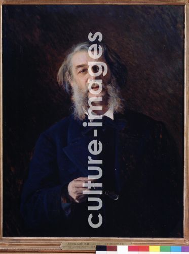 Iwan Nikolajewitsch Kramskoi, Porträt des Schriftstellers Dmitri Grigorowitsch