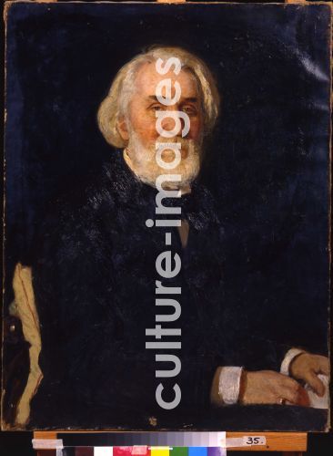 Ilja Jefimowitsch Repin, Porträt des Schriftstellers Iwan S. Turgenew