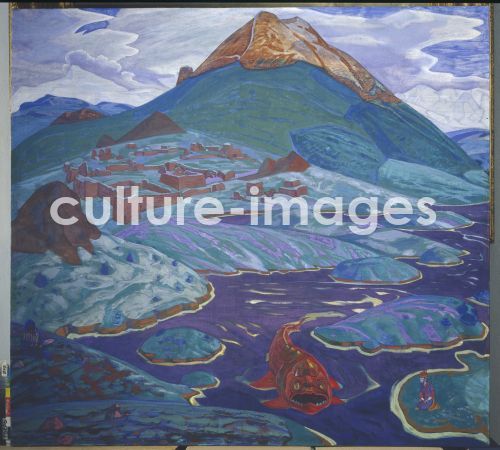 Nicholas Roerich, Phantastische Landschaft
