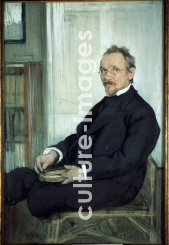 Léon Bakst, Porträt des Religionsphilosophen und Publizisten Wassili W. Rosanow (1856-1919), Bakst, Léon (1866-1924)