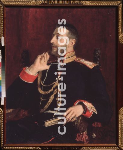 Ilja Jefimowitsch Repin, Porträt des Dichters K.R., Großfürst Konstantin Konstantinowitsch Romanow