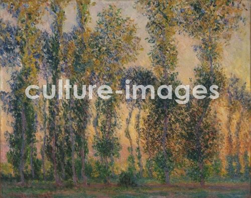 Claude Monet, Pappeln bei Giverny, Sonnenaufgang Claude Monet, Pappeln bei Giverny, Sonnenaufgang