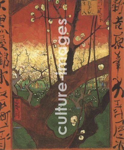 Vincent van Gogh, Der blühende Pflaumenbaum (nach Hiroshige) Vincent van Gogh, Der blühende Pflaumenbaum (nach Hiroshige)