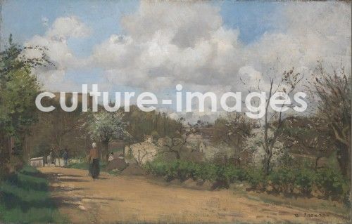 Camille Pissarro, Ansicht von Louveciennes