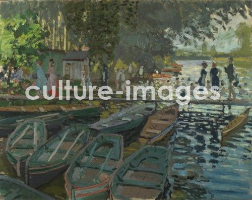 Claude Monet, Badende bei La Grenouillère Claude Monet, Badende bei La Grenouillère