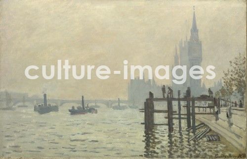 Claude Monet, Die Themse bei Westminster Claude Monet, Die Themse bei Westminster
