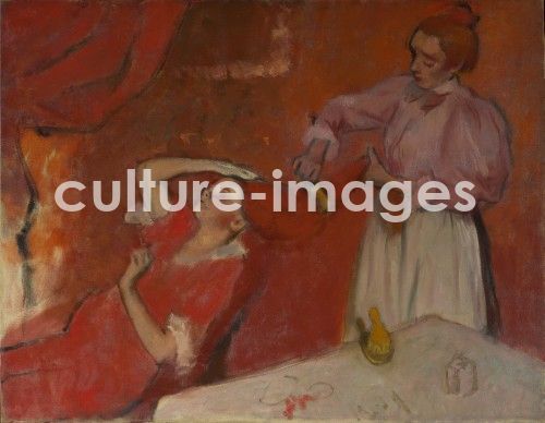 Edgar Degas, Beim Haarkämmen (La Coiffure) Edgar Degas, Beim Haarkämmen (La Coiffure)