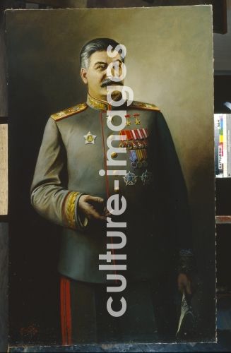 Wassili Nikolajewitsch Jakowlew, Josef Stalin im Uniform des Generalissimus der Sowjetunion