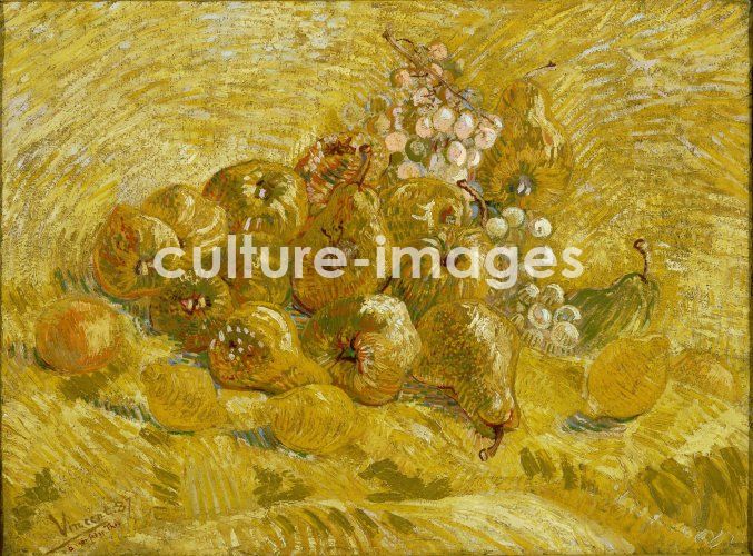 Vincent van Gogh, Quinces, lemons, pears and grapes Vincent van Gogh, Quinces, lemons, pears and grapes