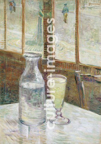 Vincent van Gogh, Café table with absinth Vincent van Gogh, Café table with absinth