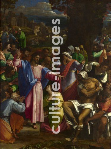 Sebastiano del Piombo, Die Auferweckung des Lazarus