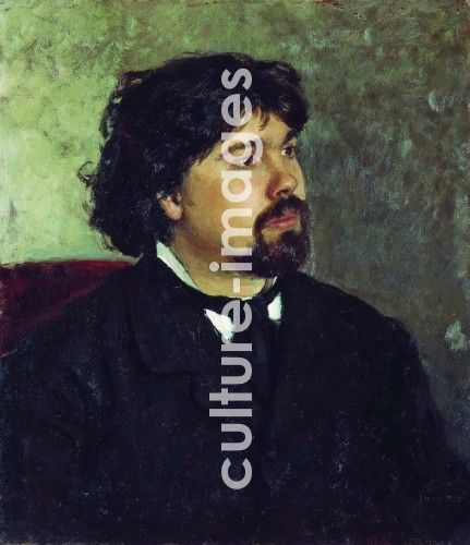 Ilja Jefimowitsch Repin, Porträt des Malers Wassili Surikow