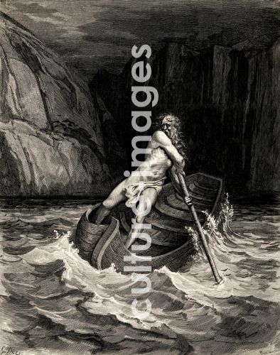 Gustave Doré, Die Ankunft Charons