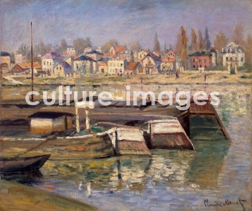 Claude Monet, Seine bei Asnières Claude Monet, Seine bei Asnières