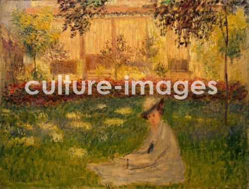 Claude Monet, Frau im Garten Claude Monet, Frau im Garten