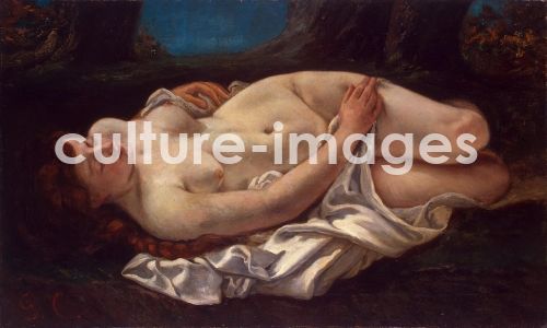 Gustave Courbet, Liegende Frau
