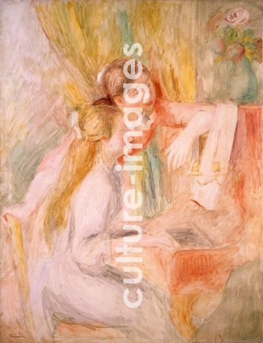 Pierre Auguste Renoir, Zwei Mädchen am Klavier