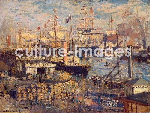 Claude Monet, Grand Quai in Havre Claude Monet, Grand Quai in Havre