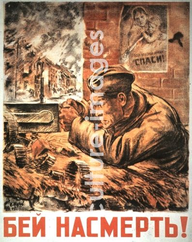 Nikolai Nikolajewitsch Schukow, Propagandaplakat